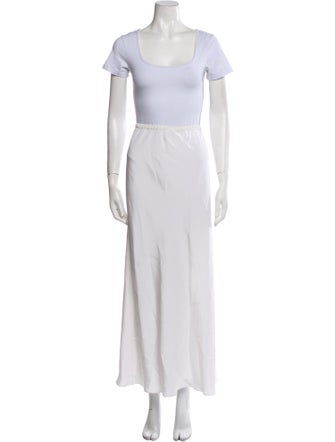 Peter Cohen Silk Cutout Accent Skirt Set