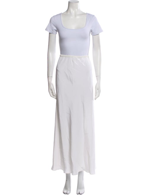 Peter Cohen Silk Cutout Accent Skirt Set