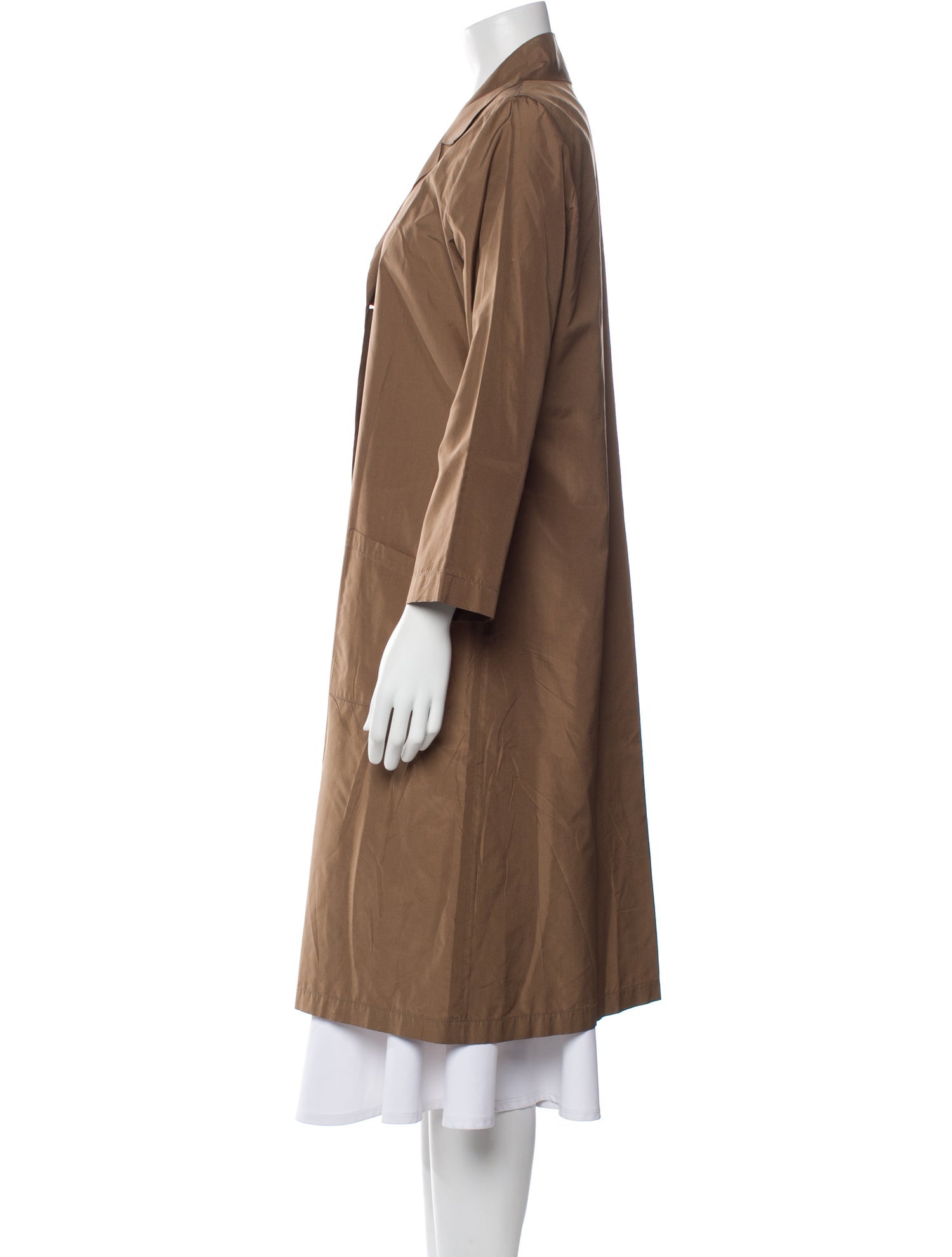 Peter Cohen Silk Trench Coat
