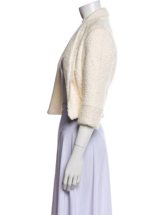 Peter Cohen Wool Open Front Sweater
