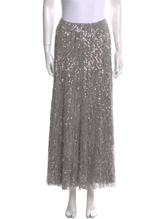 Peter Cohen Sequin Embellishments Midi Length Skirt