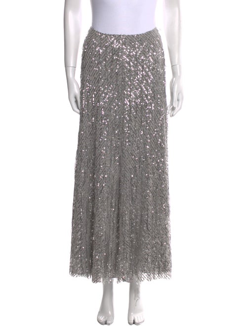 Peter Cohen Sequin Embellishments Midi Length Skirt