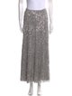 Peter Cohen Sequin Embellishments Midi Length Skirt