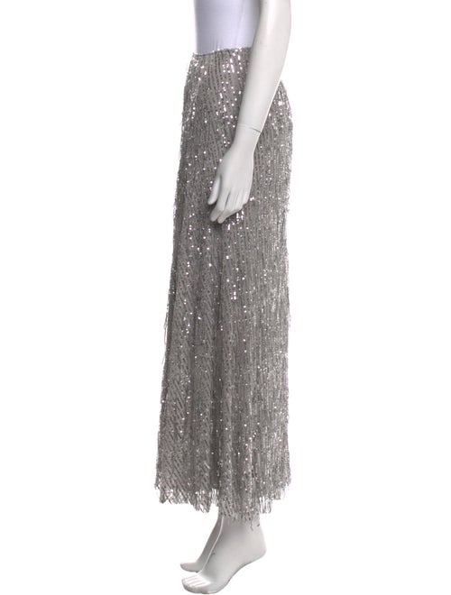 Peter Cohen Sequin Embellishments Midi Length Skirt
