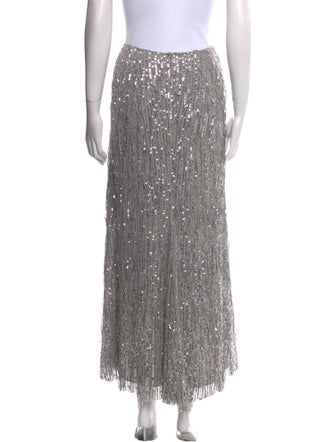 Peter Cohen Sequin Embellishments Midi Length Skirt