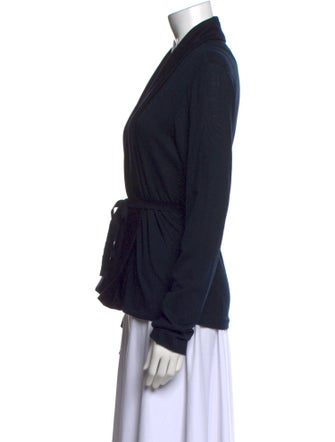 Peter Cohen Wool Plunge Neckline Sweater