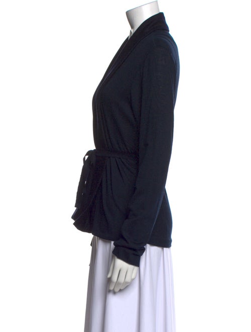 Peter Cohen Wool Plunge Neckline Sweater