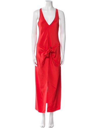 Peter Cohen Silk Long Dress