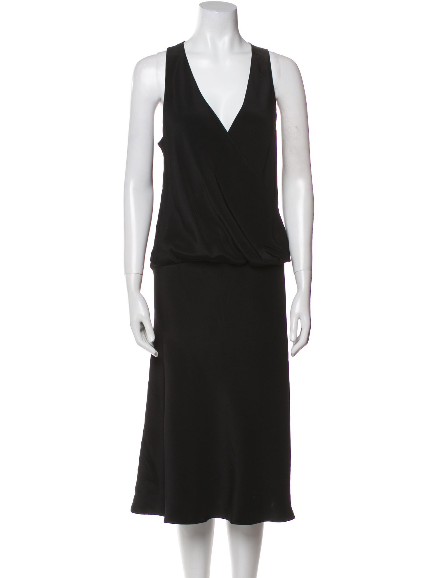 Peter Cohen Silk Midi Length Dress