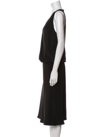 Peter Cohen Silk Midi Length Dress