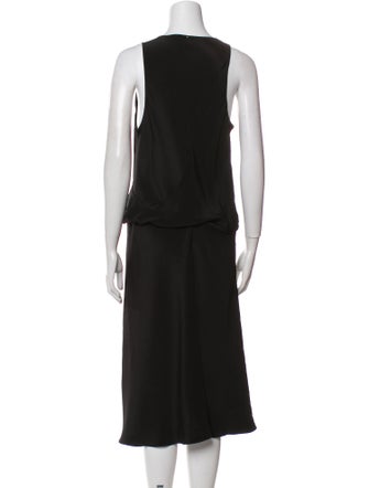 Peter Cohen Silk Midi Length Dress
