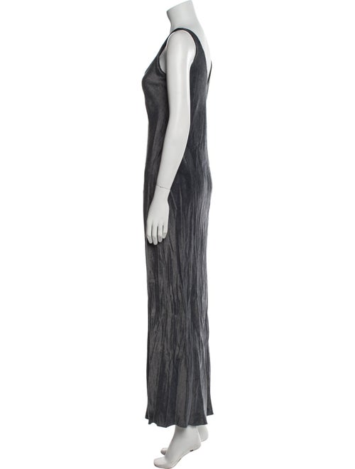 Peter Cohen V-Neck Long Dress