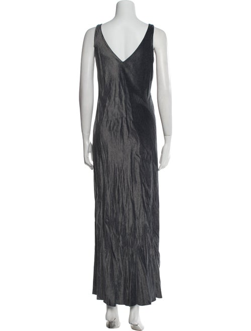 Peter Cohen V-Neck Long Dress