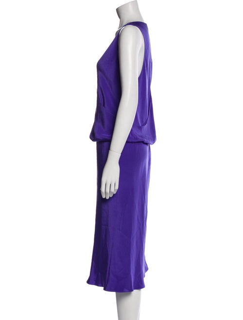 Peter Cohen Silk Midi Length Dress