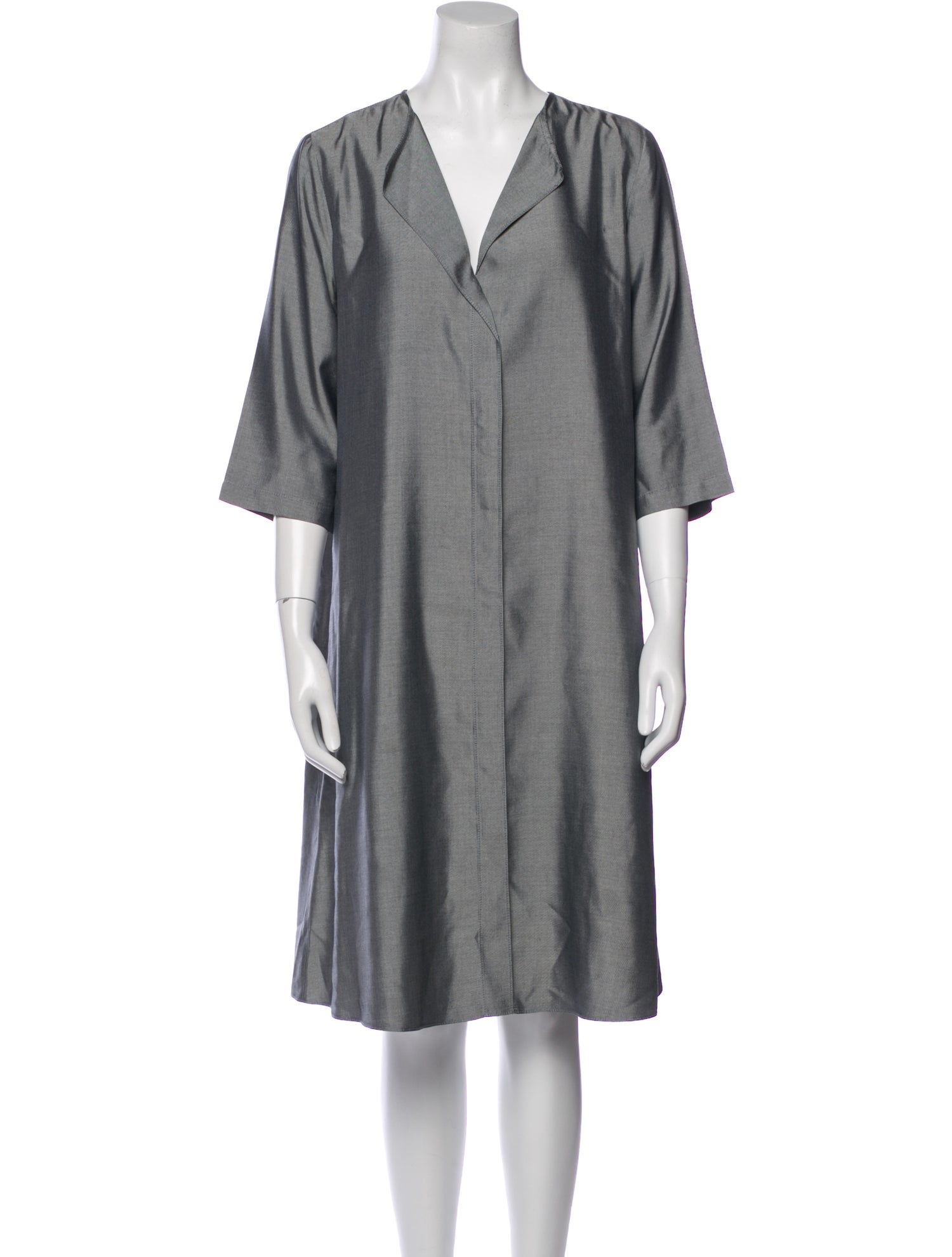 Peter Cohen Silk Knee-Length Dress