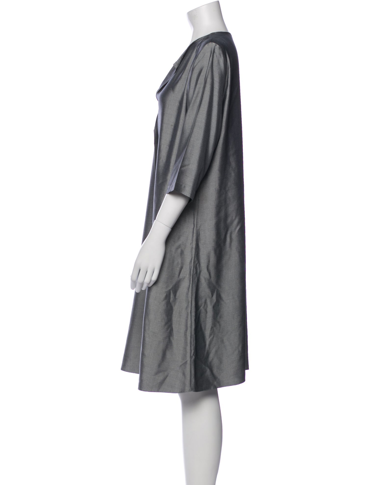 Peter Cohen Silk Knee-Length Dress
