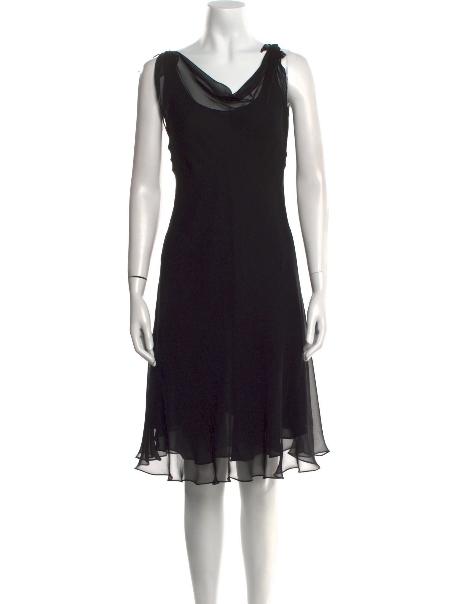 Peter Cohen Silk Knee-Length Dress