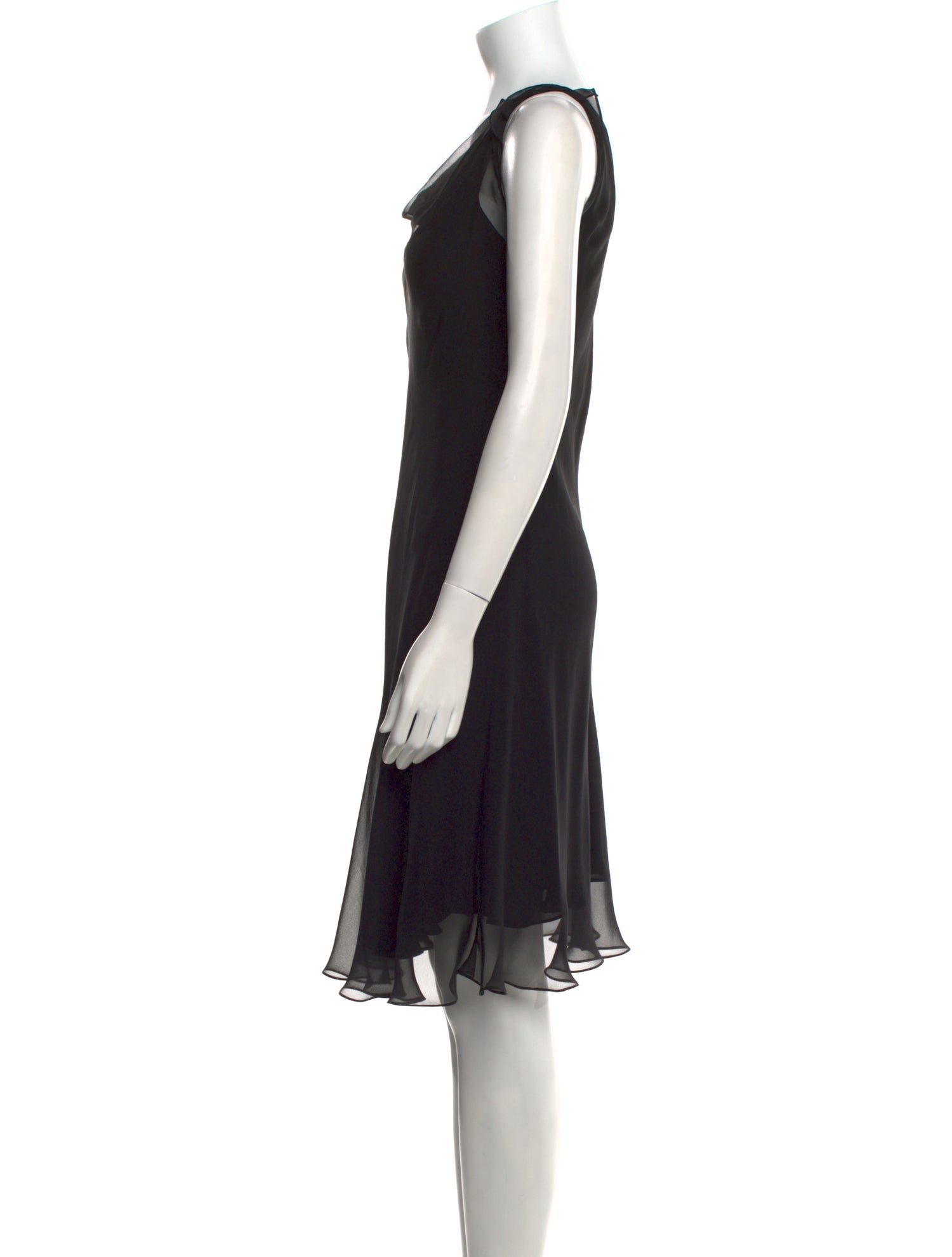 Peter Cohen Silk Knee-Length Dress