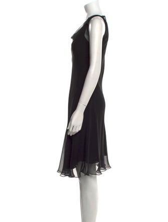Peter Cohen Silk Knee-Length Dress