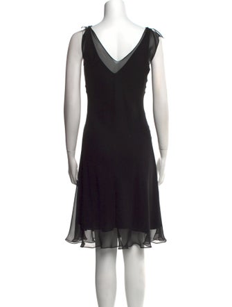 Peter Cohen Silk Knee-Length Dress