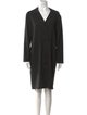Peter Cohen Wool Knee-Length Dress