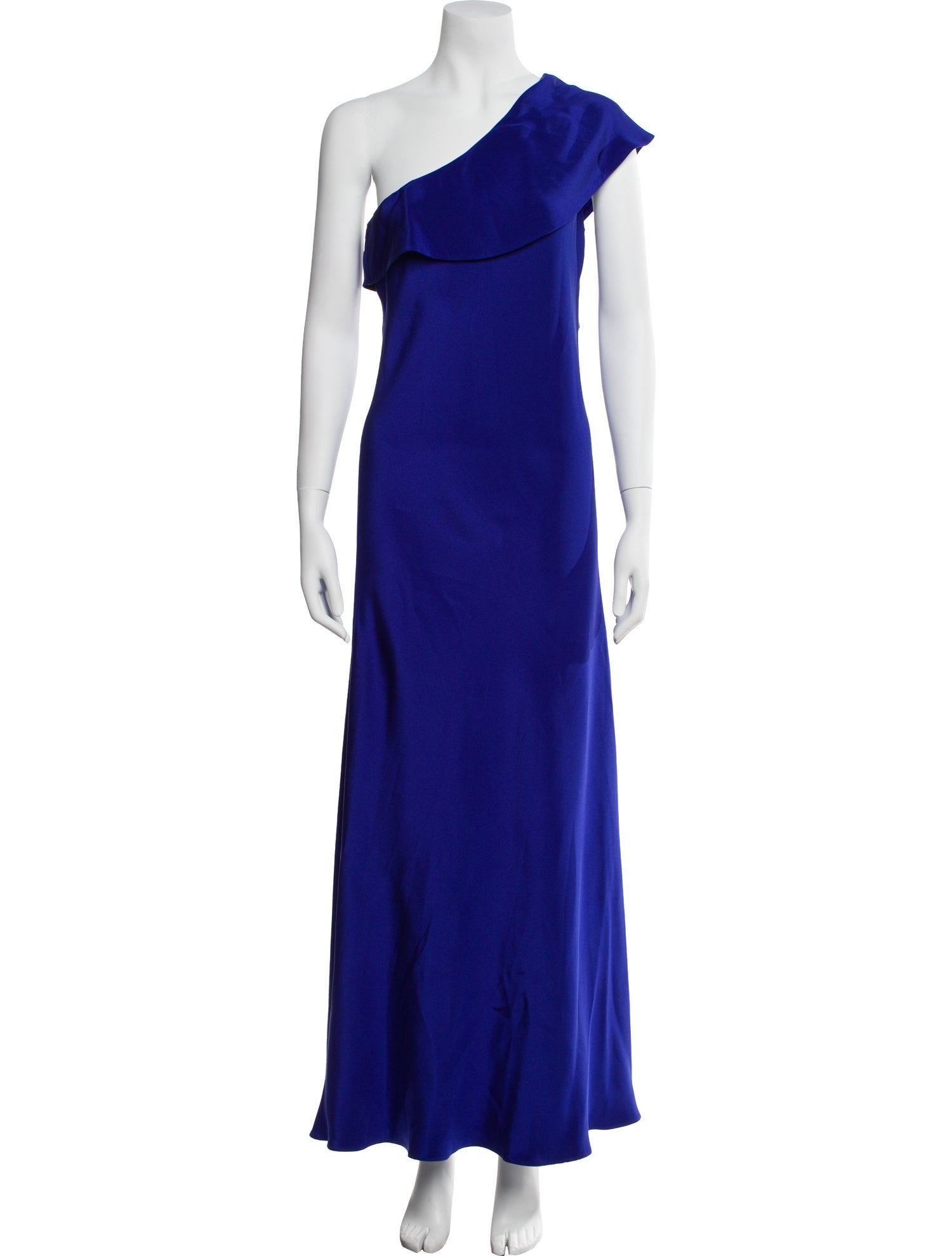 Peter Cohen One-Shoulder Long Dress