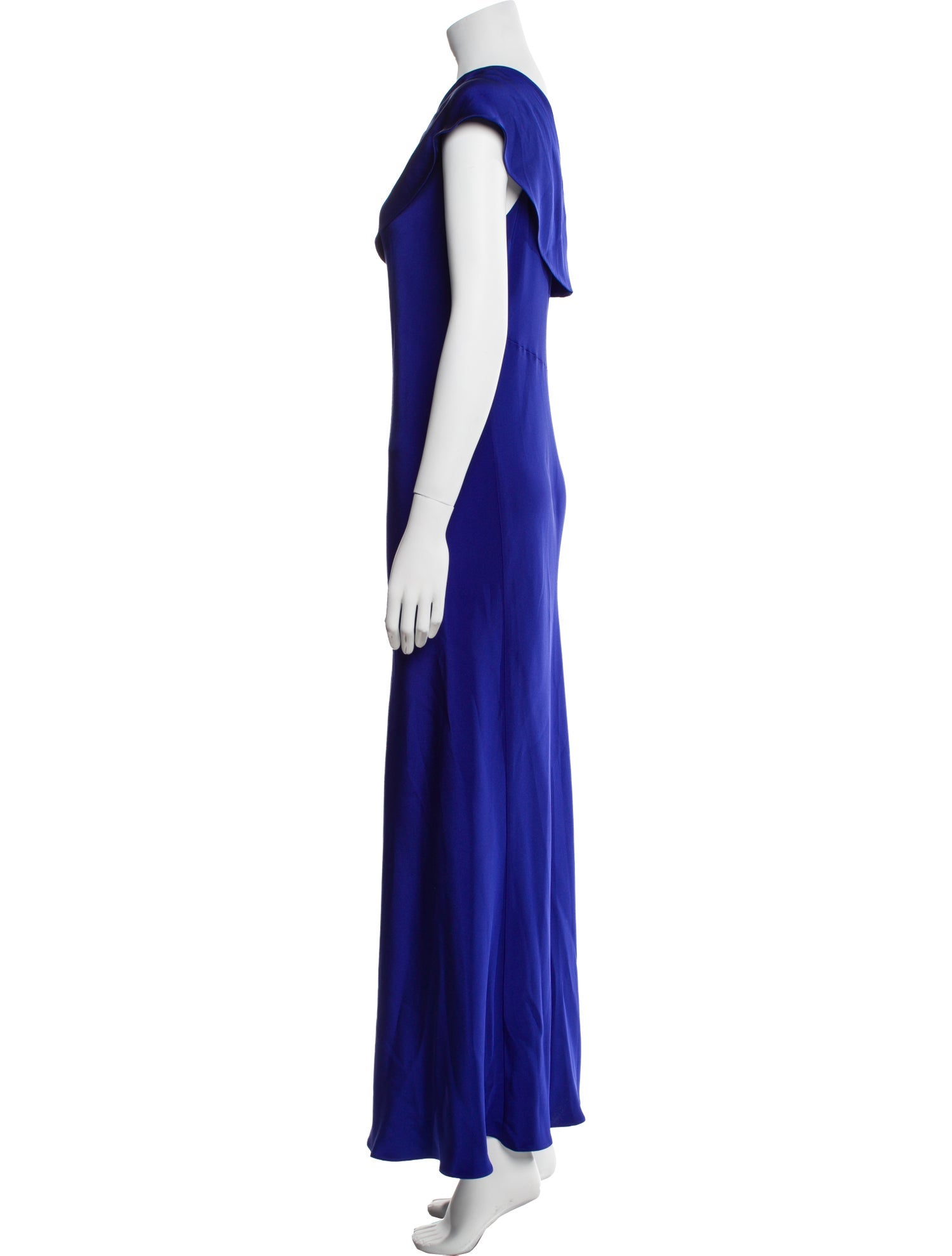 Peter Cohen One-Shoulder Long Dress