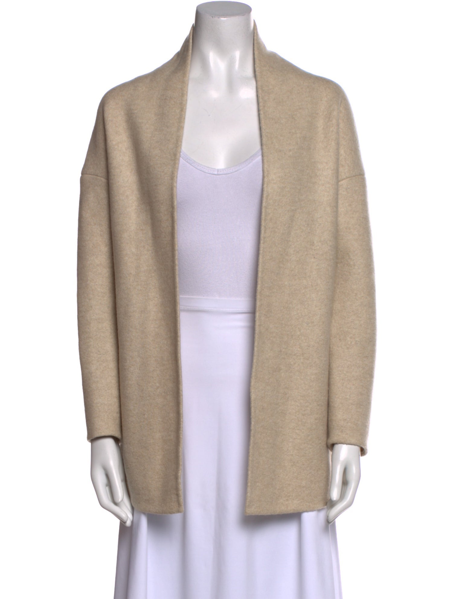 Peter Cohen Cashmere Open Front Sweater