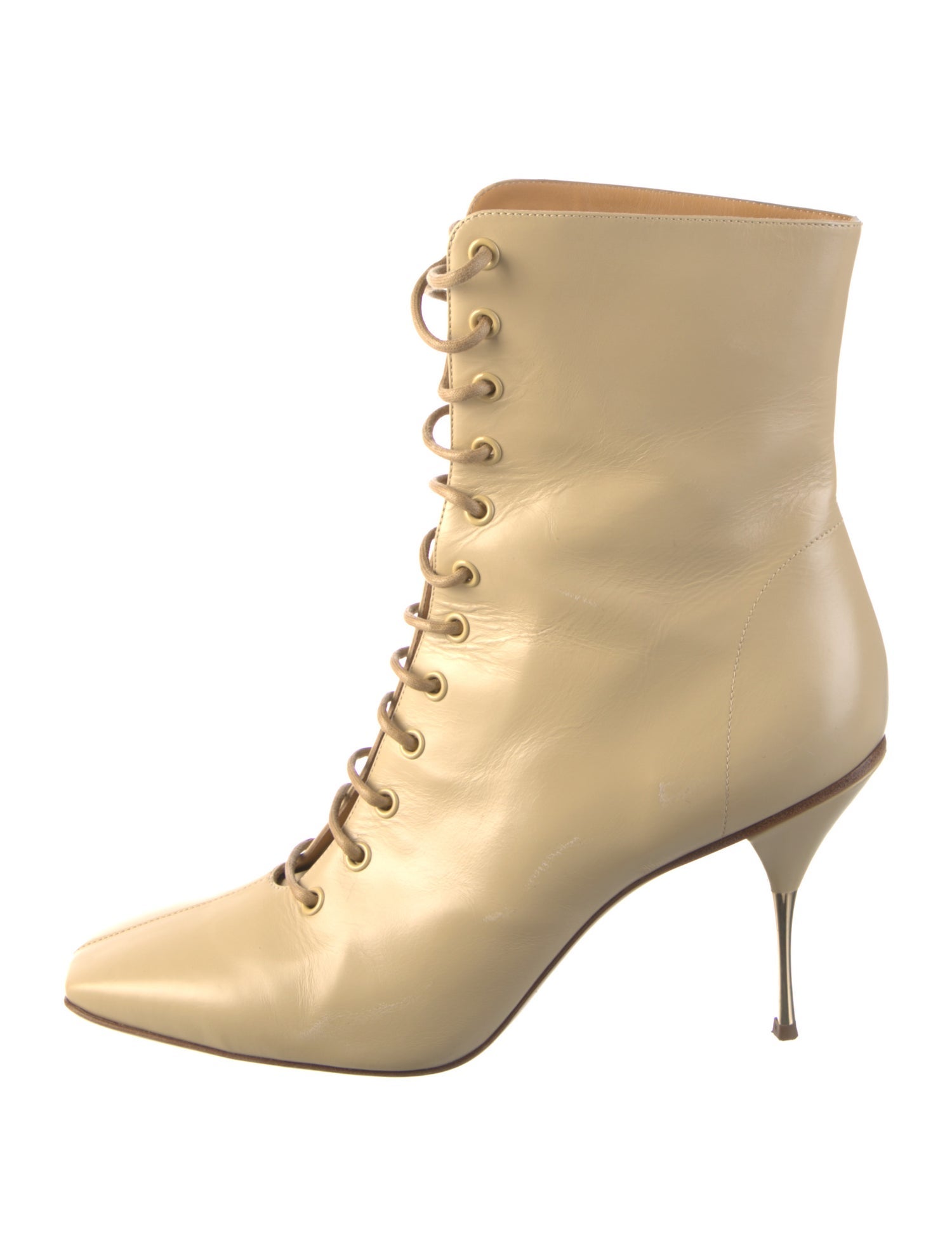 Petar Petrov Leather Lace-Up Boots