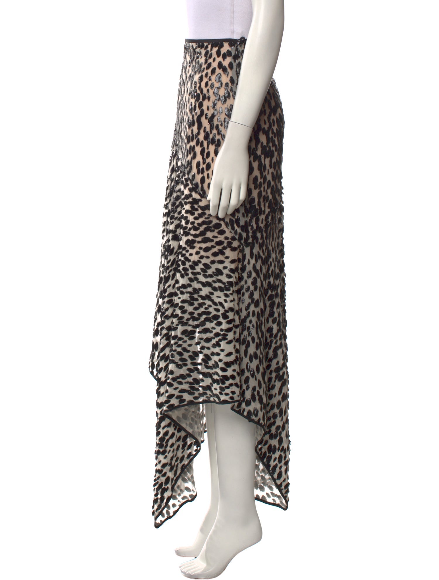 Petar Petrov Linen Midi Length Skirt w/ Tags