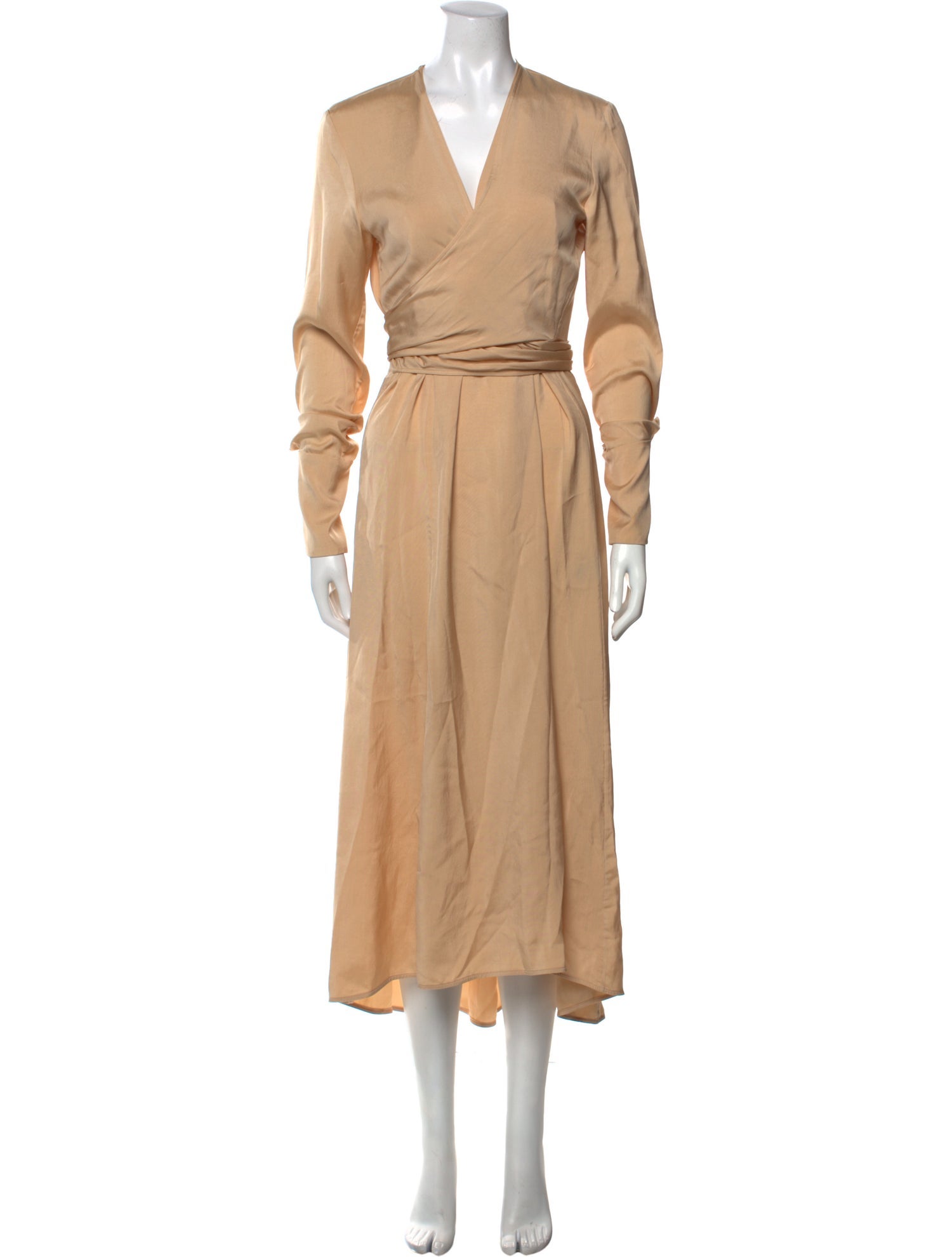 Petar Petrov V-Neck Midi Length Dress