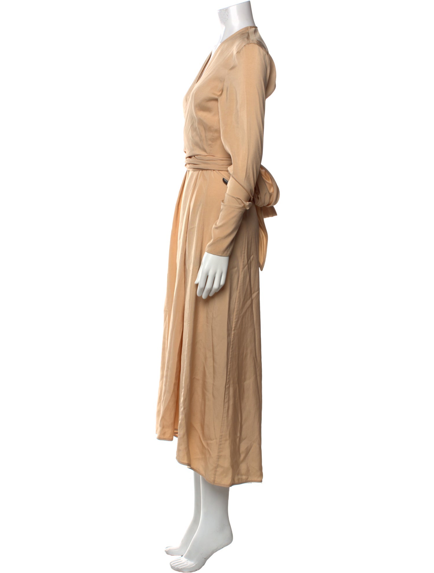 Petar Petrov V-Neck Midi Length Dress