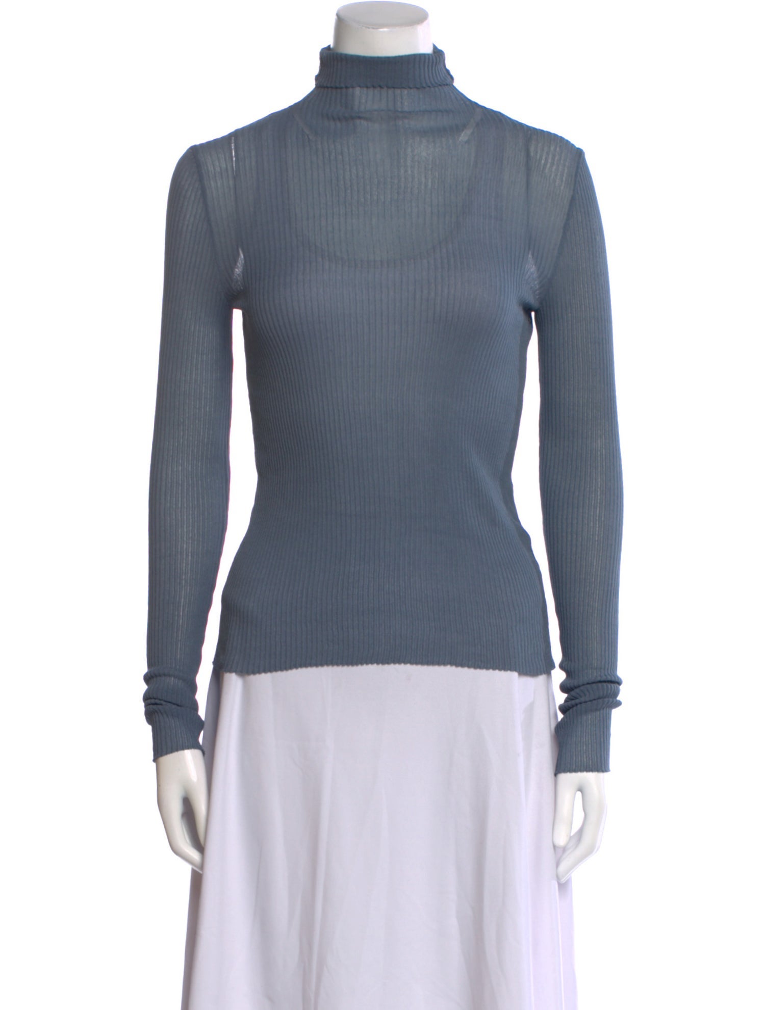 Petar Petrov Silk Turtleneck Top w/ Tags