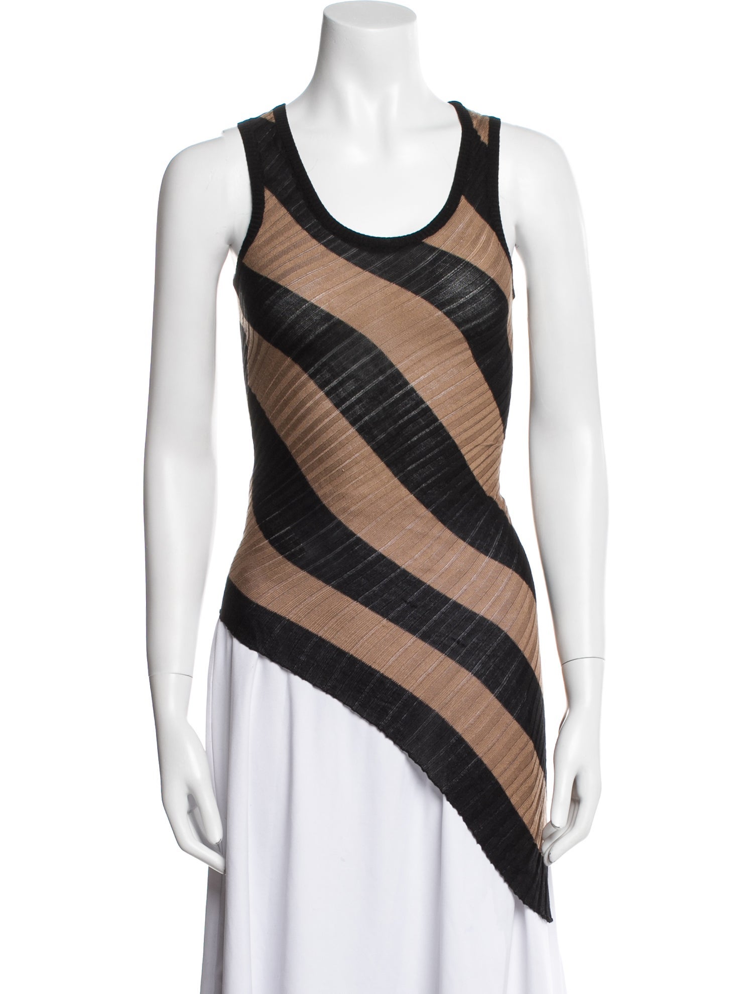 Petar Petrov Silk Striped Top