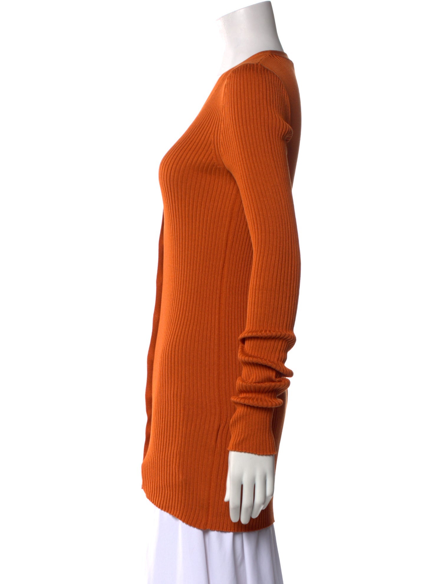 Petar Petrov Silk V-Neck Button-Up Top w/ Tags