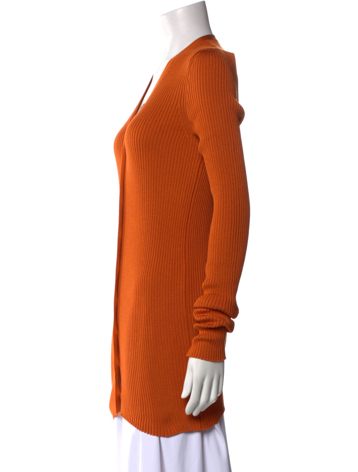 Petar Petrov Silk V-Neck Button-Up Top w/ Tags