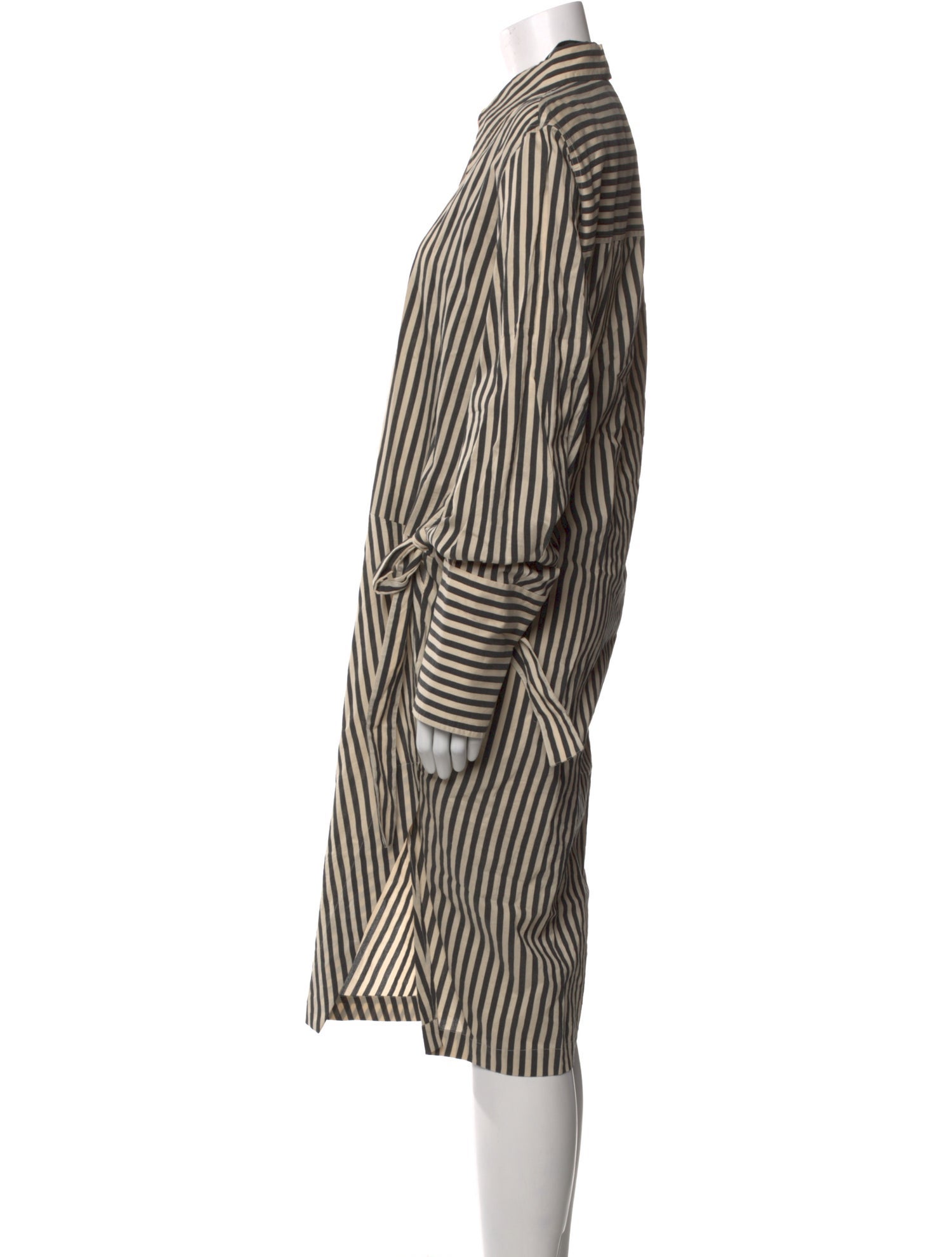 Petar Petrov Striped Midi Length Dress