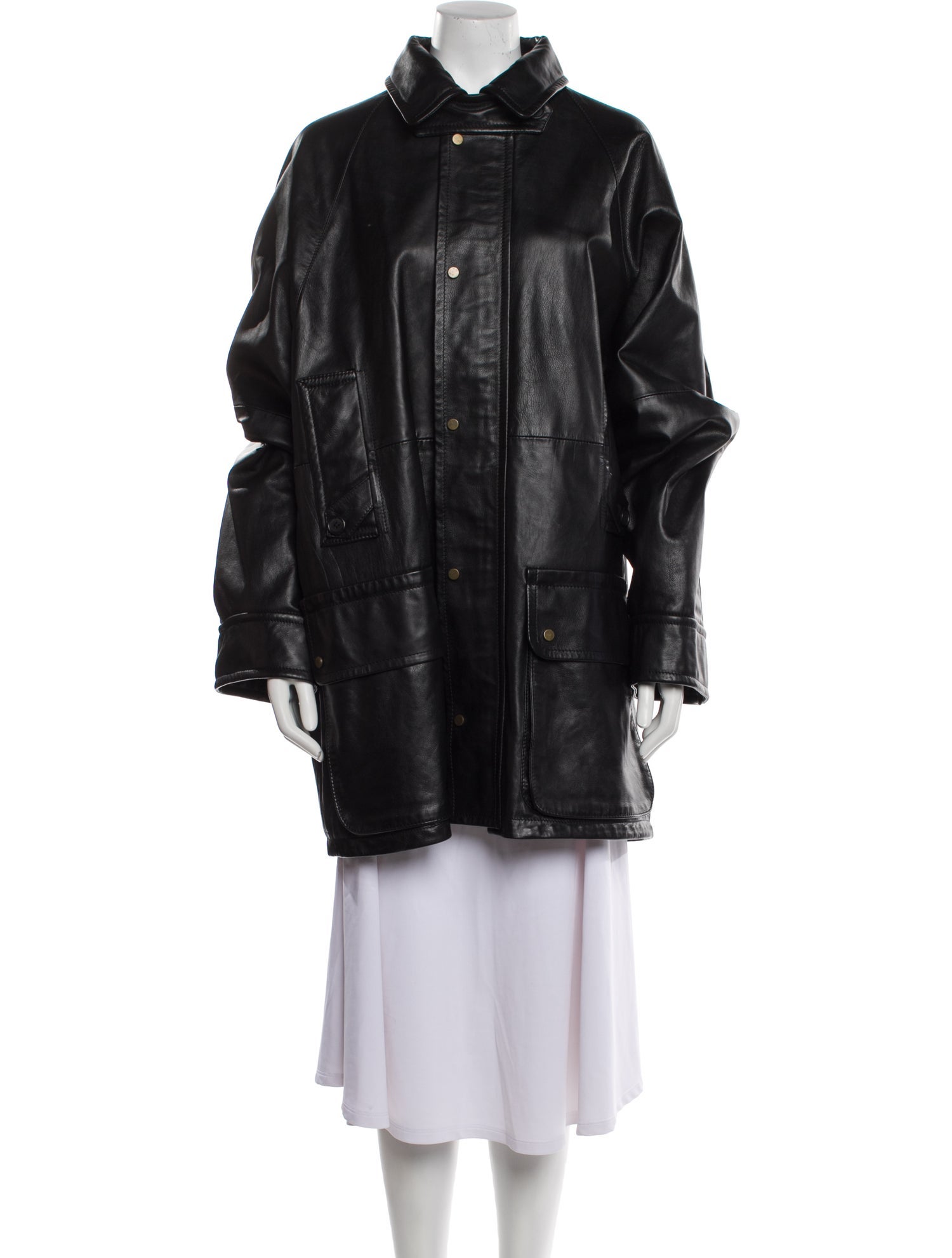 Petar Petrov Leather Coat