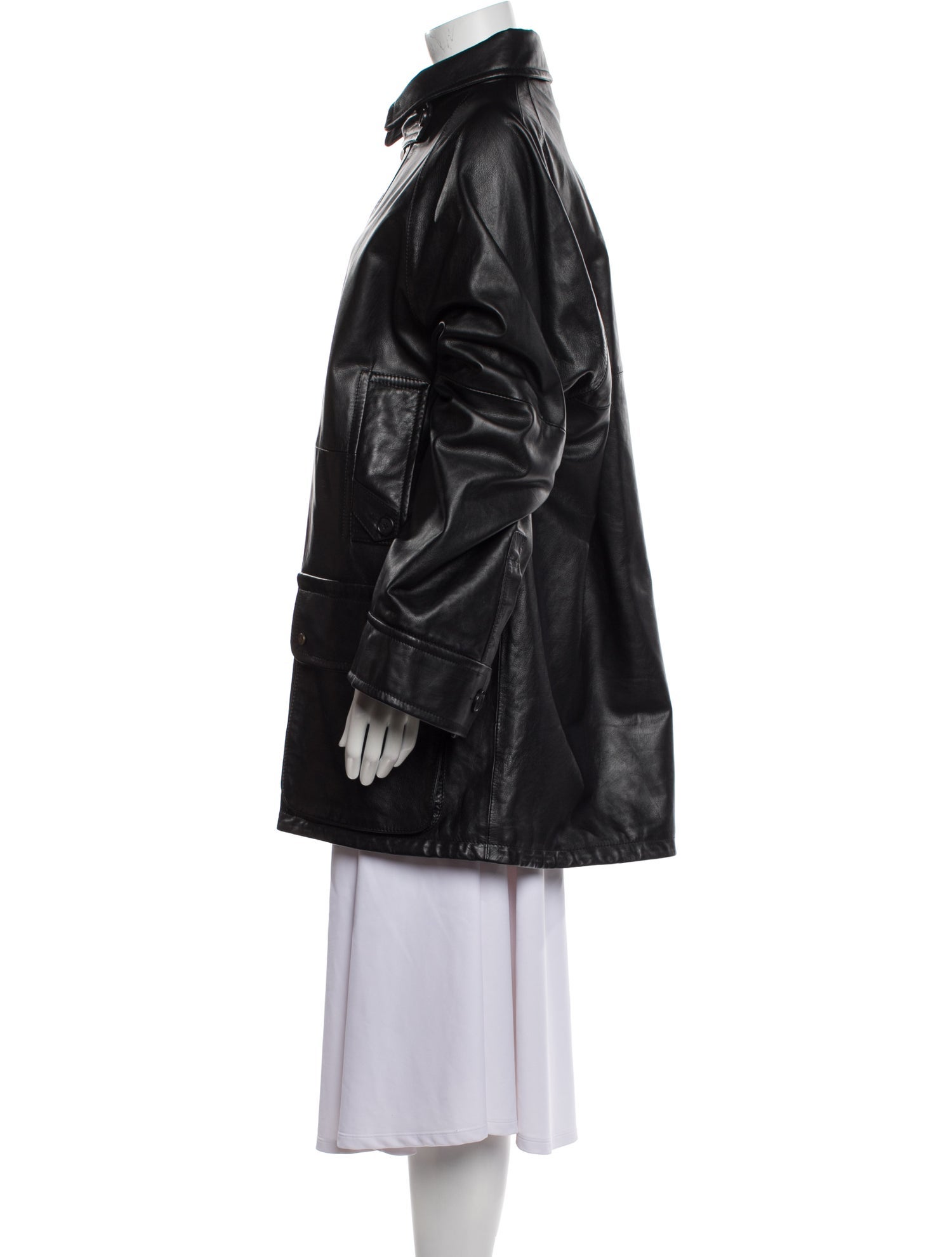 Petar Petrov Leather Coat