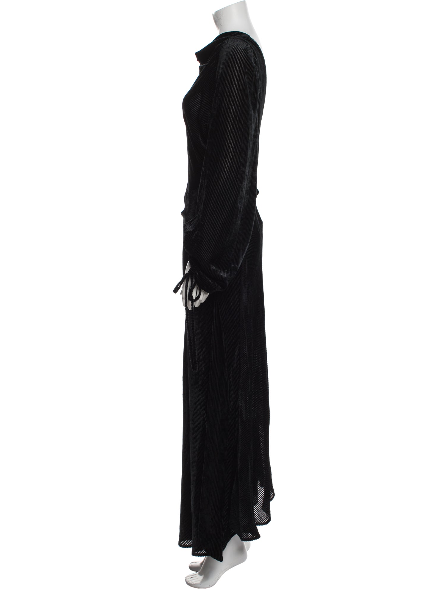 Petar Petrov Cowl Neck Long Dress