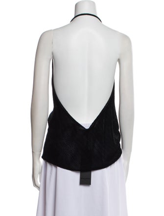 Petar Petrov Halterneck Sleeveless Top