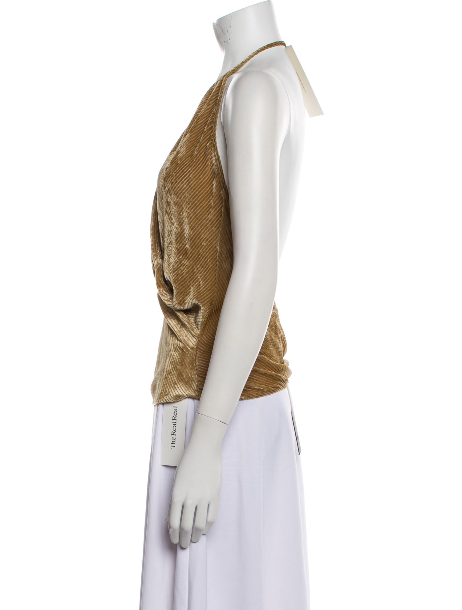 Petar Petrov Halterneck Sleeveless Top