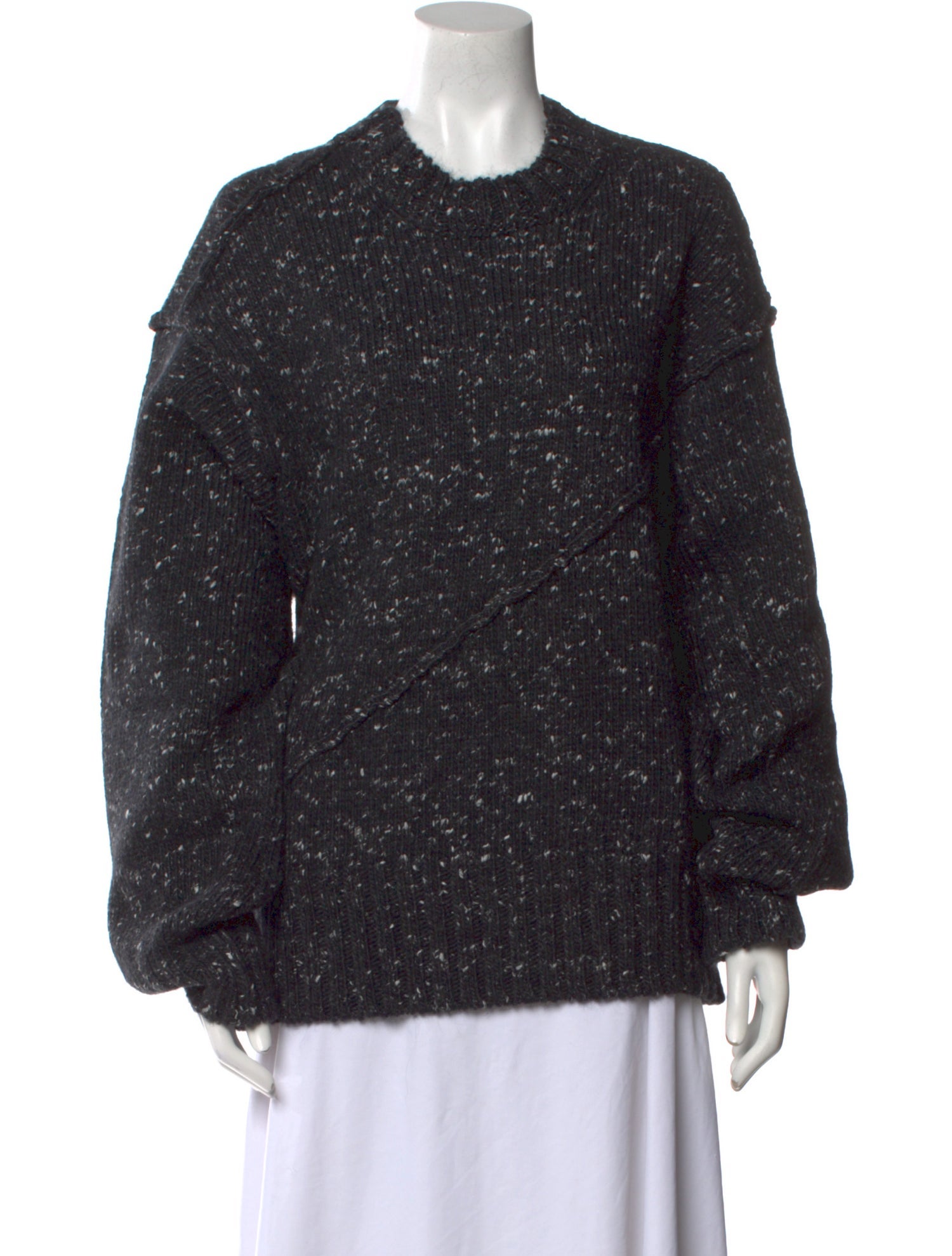 Petar Petrov Virgin Wool Crew Neck Sweater w/ Tags