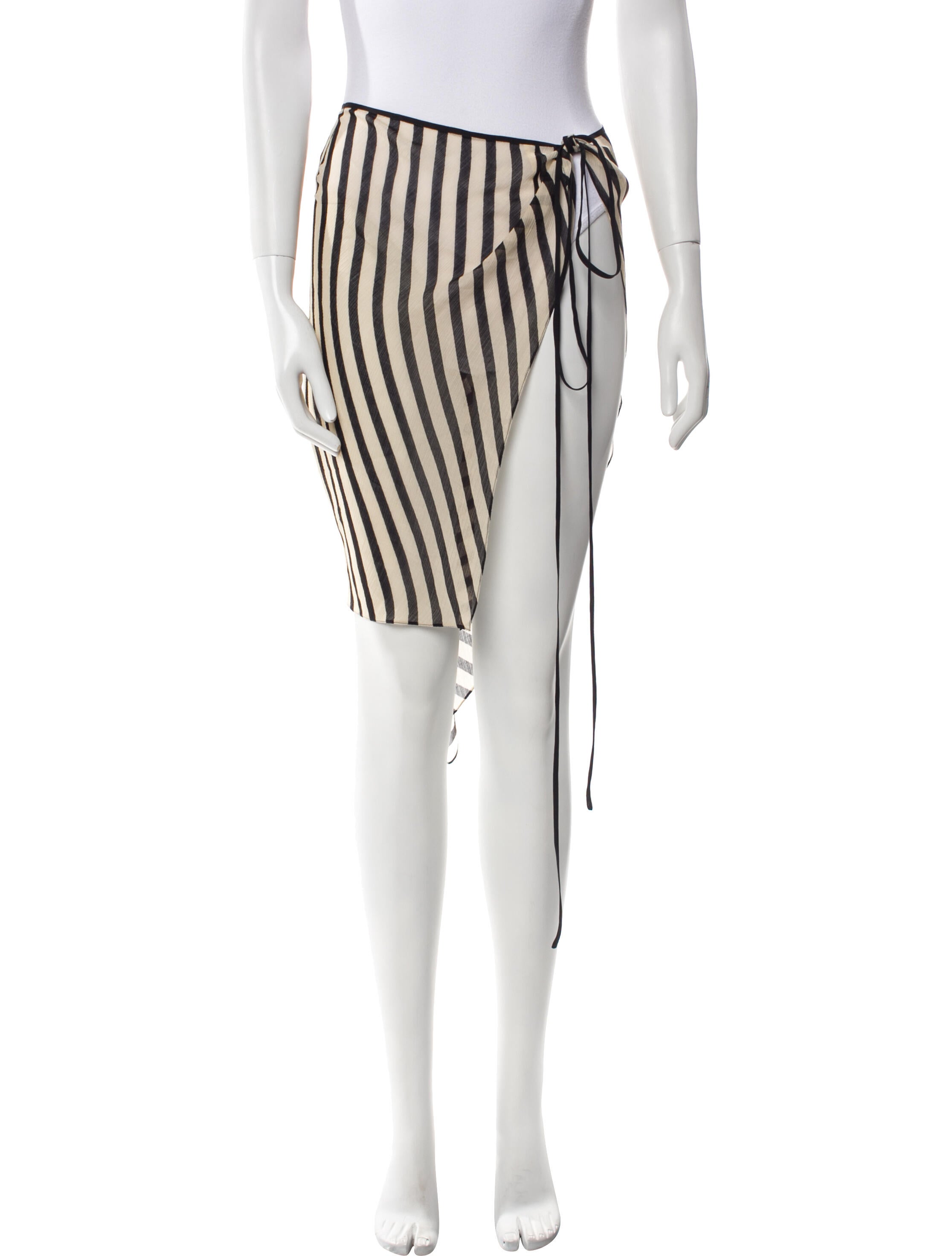 Petar Petrov Silk Knee-Length Skirt w/ Tags