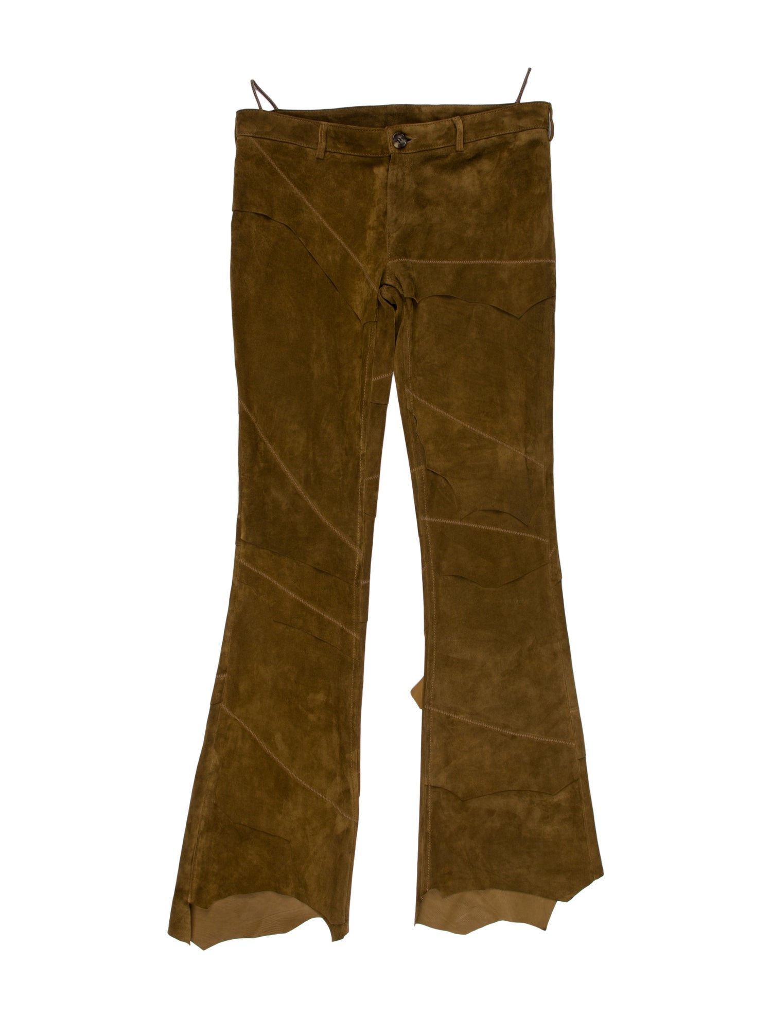 Petar Petrov Suede Wide Leg Pants w/ Tags