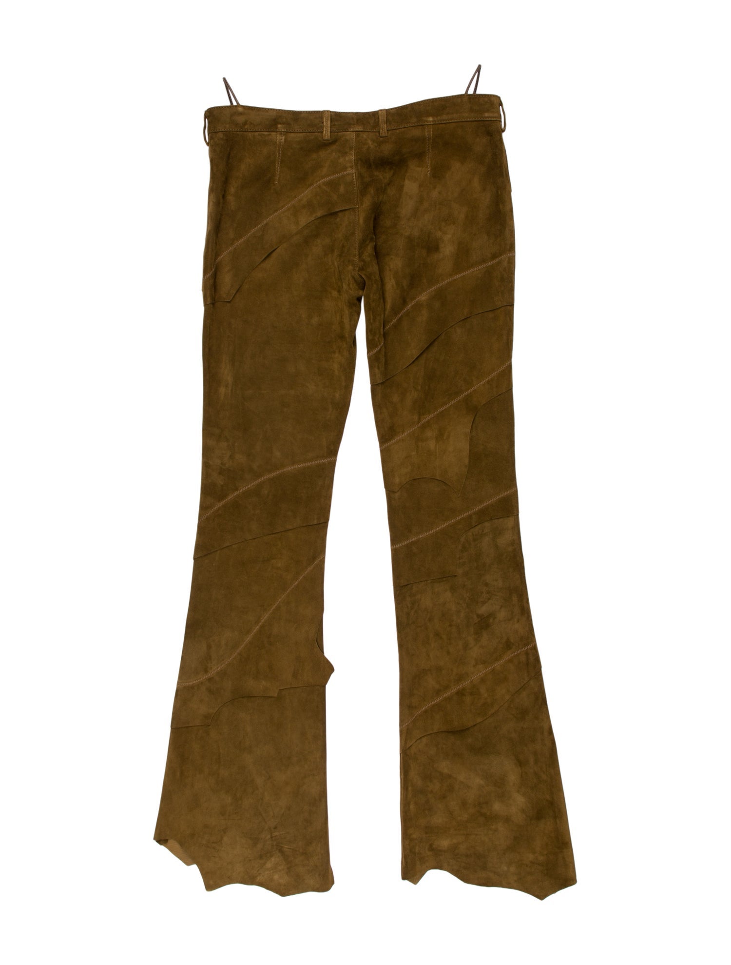 Petar Petrov Suede Wide Leg Pants w/ Tags