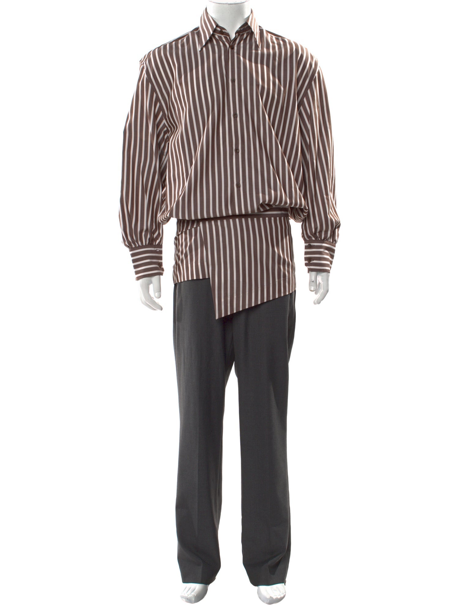 Petar Petrov Striped Mini Dress