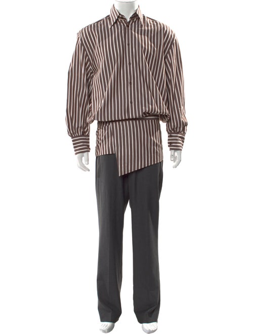 Petar Petrov Striped Mini Dress