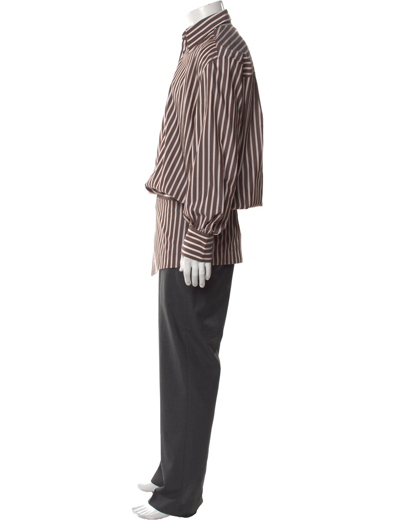 Petar Petrov Striped Mini Dress