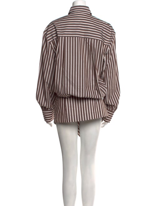 Petar Petrov Striped Mini Dress